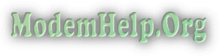 ModemHelp.Org Title
and Logo